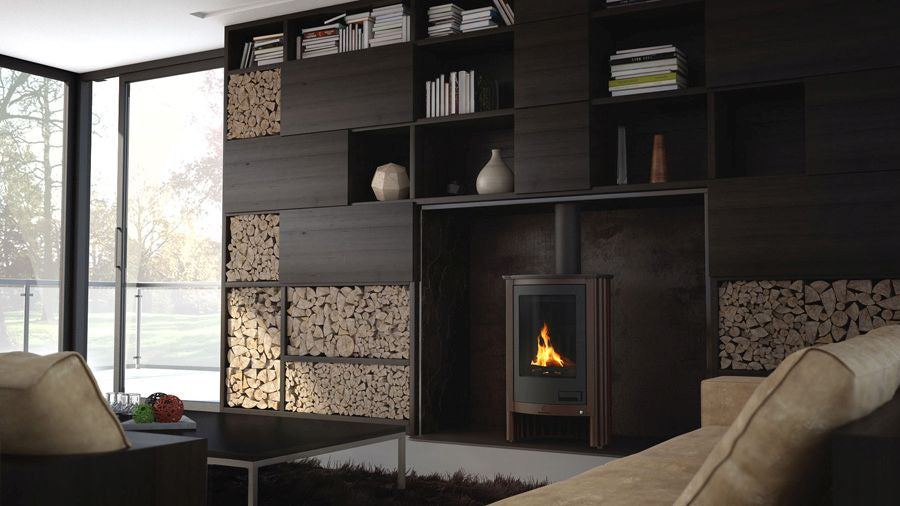 Soba HS FLAMINGO MASTERFLAMME Piccolo I, negru