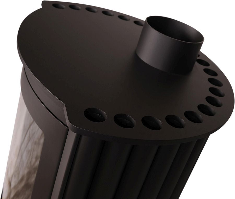 Soba HS FLAMINGO MASTERFLAMME Piccolo II, negru