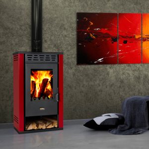 Sobă pe lemne cu cuptor Prity K2 GT, 8 kW