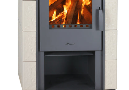 Soba de Teracota pe Lemne Jasmin Grande II ECO  10 Kw