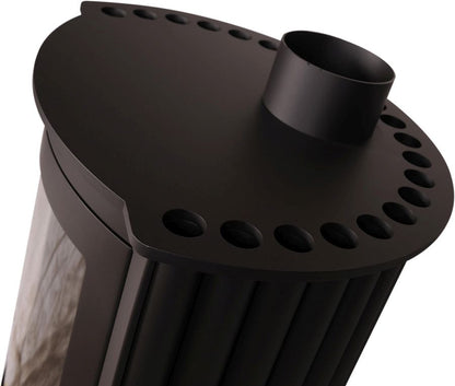 Soba HS FLAMINGO MASTERFLAMME Piccolo II, negru