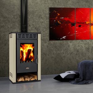 Sobă pe lemne cu cuptor Prity K2 GT, 8 kW
