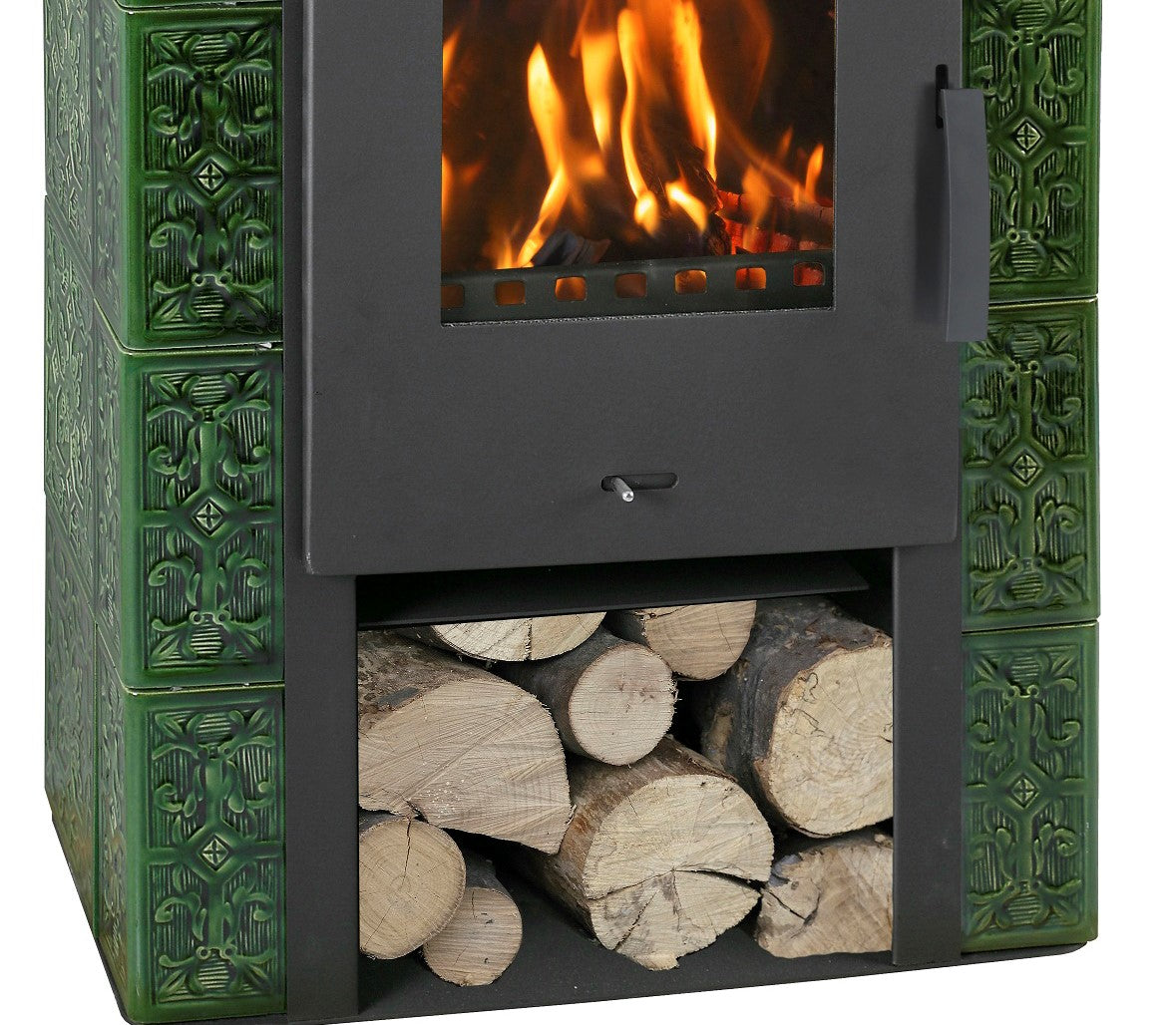 Soba de Teracota pe Lemne Jasmin Grande II ECO  10 Kw