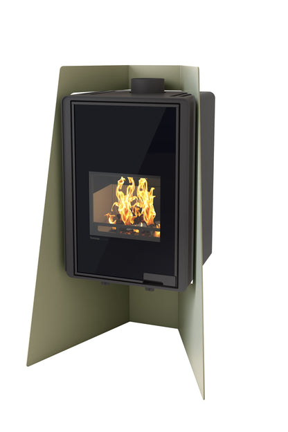 Wood Stove Flamingo Deluxe Island